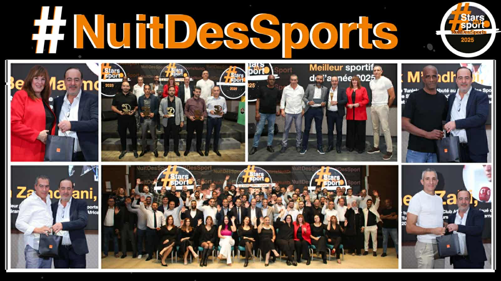 أورنج تونس :تكريم لاعبين دوليين سابقين وتوزيع جوائز لأفضل رياضيي الشركة